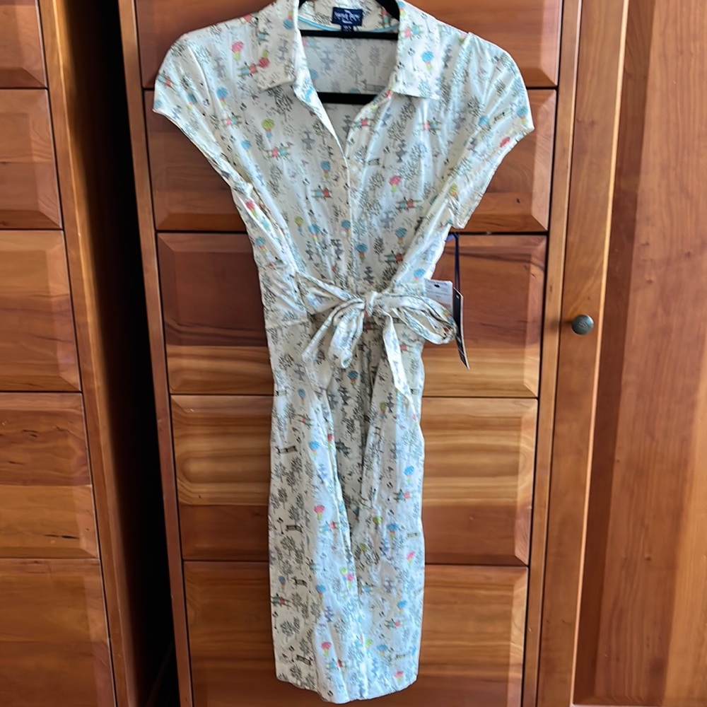 Saville Row Summer Shirt Dress NWT size 2
